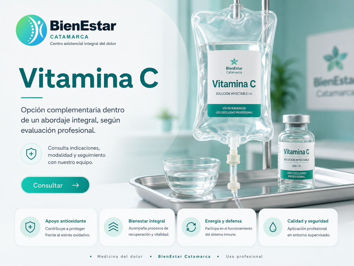 Vitamina C en BienEstar Catamarca
